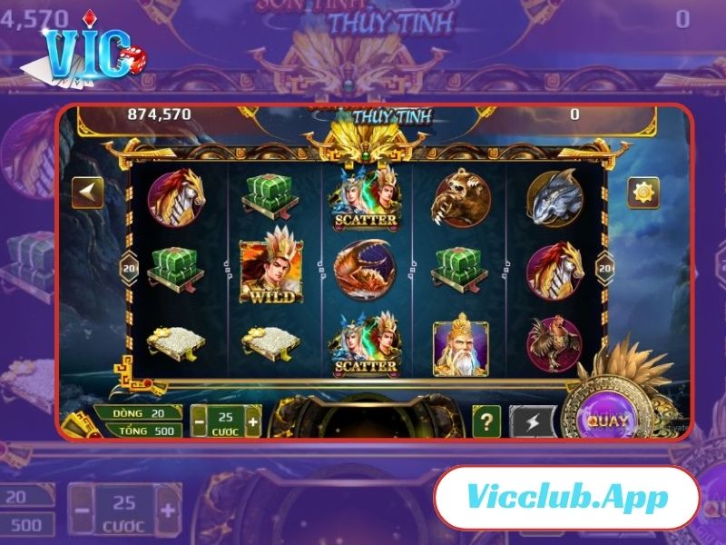 Giao diện game cực kỳ đẹp mắt