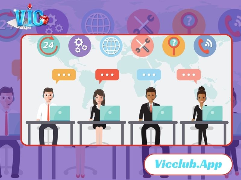 Làm sao mới liên hệ được với tổng đài Vic Club