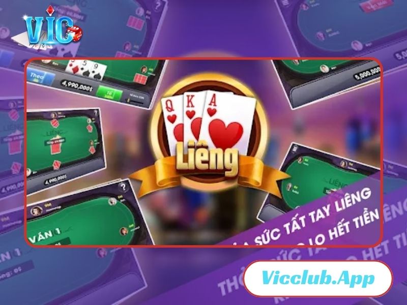 Game bài Liêng tại Vicclub.app